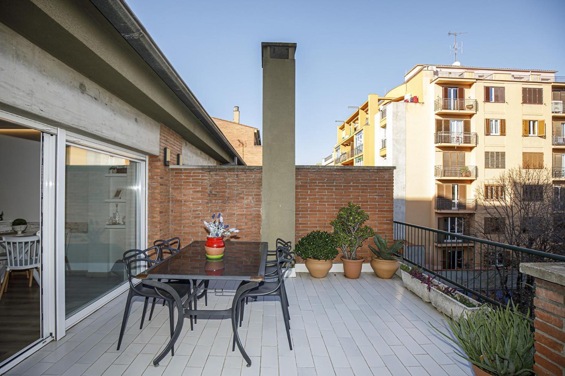Apartamento Con Gran Terraza En Girona Eksteriør bilde